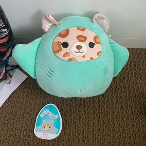 8” stingray/cheetah squishmallow
